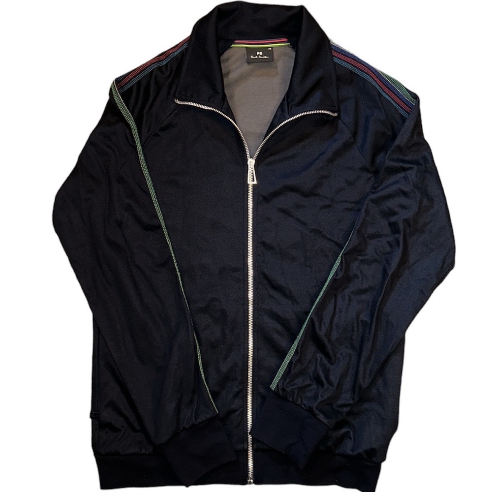Ps Paul Smith multi stripe track top zip up. NWOT. Size Xs.